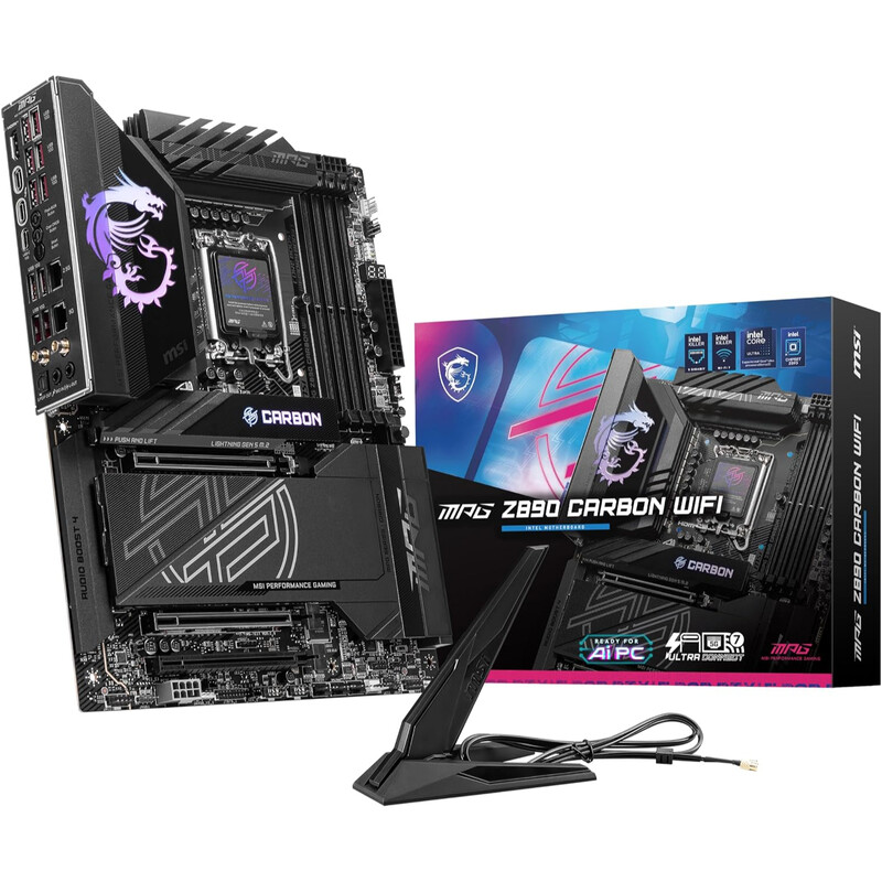 Материнська плата MSI MPG Z890 Carbon WiFi Socket 1851