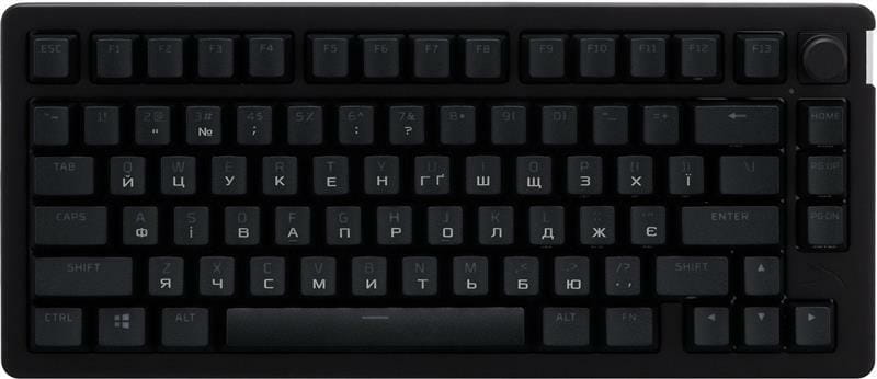 Клавиатура HyperX Alloy Rise 75 PBT Mechanical HyperX Red Black (7G7A4AA)