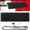 Фото - Клавиатура HyperX Alloy Rise PBT HX Red Black (7G7A3AA) | click.ua