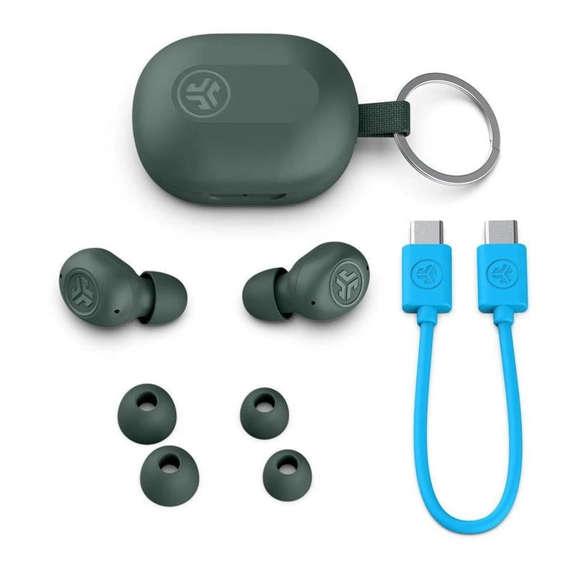 Bluetooth-гарнитура JLab JBuds Mini Sage Gray (IEUEBJBMINIRSGE124)