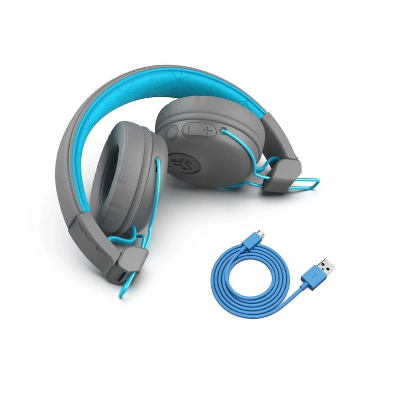 Bluetooth-гарнитура JLab Studio Wireless Grey/Blue (IEUHBASTUDIORGRYBLU4)