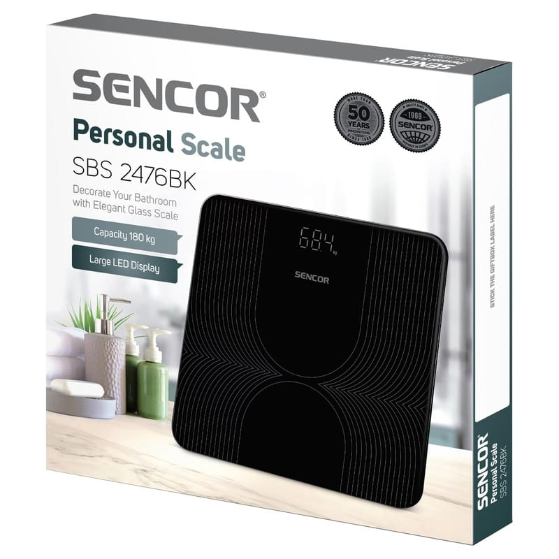 Ваги підлогові Sencor SBS 2476BK