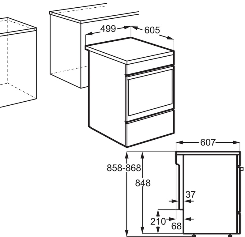 Плита Electrolux LKR564200X