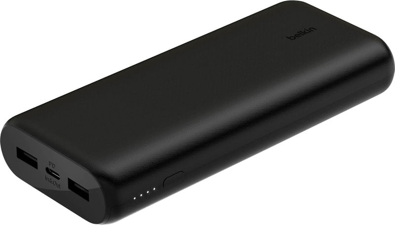 Універсальна мобільна батарея Belkin Power Bank 20000mAh 20W Black (BPB014BTBK)