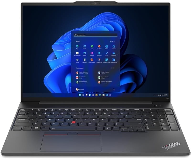 Ноутбук Lenovo ThinkPad E16 Gen 2 (21M5001TRA) Graphite Black