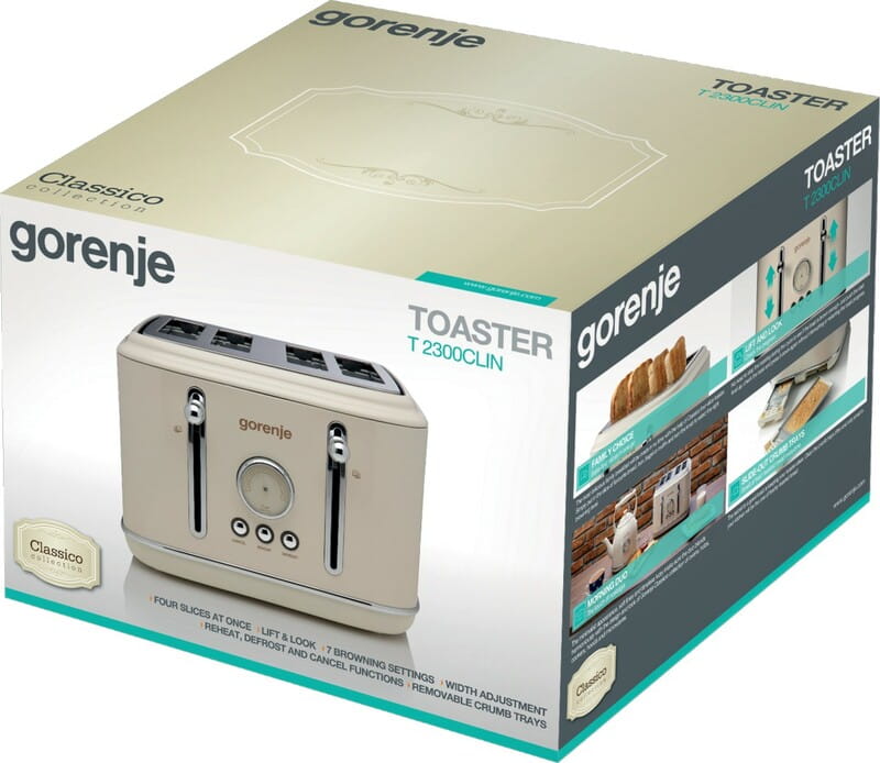 Тостер Gorenje T2300CLIN