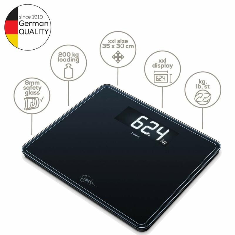 Ваги підлогові Beurer GS 410 Signature Line Black