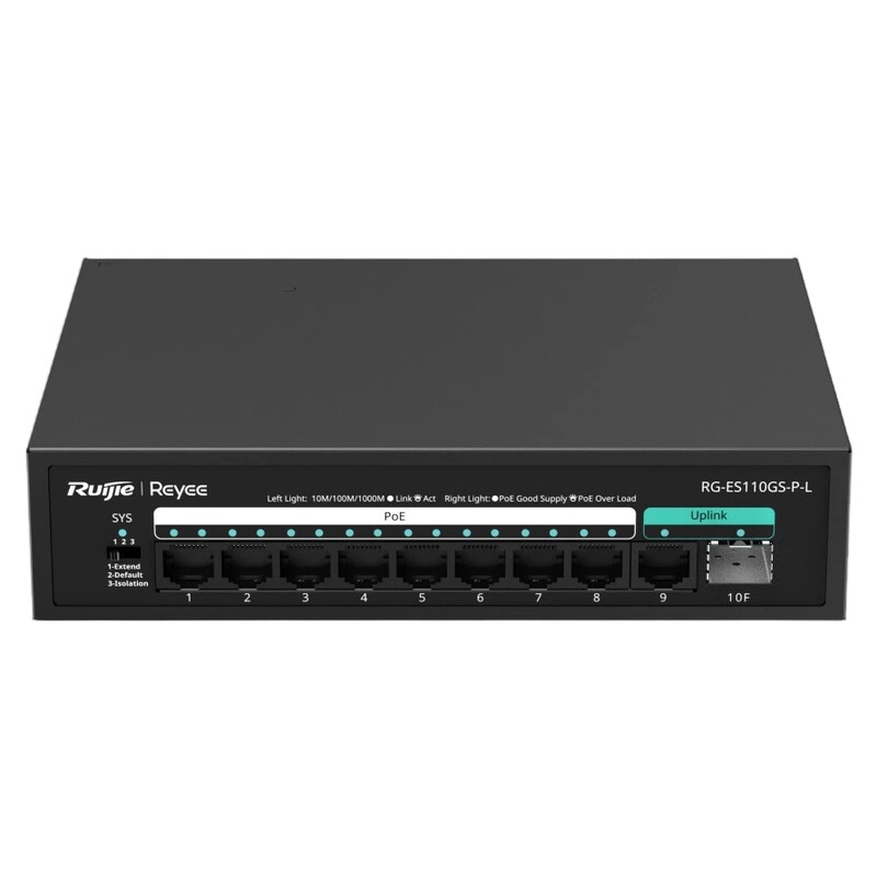 Коммутатор Ruijie Reyee RG-ES110GS-P-L