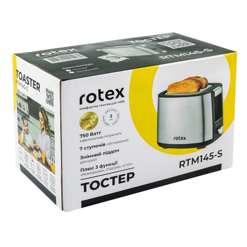 Тостер Rotex RTM145-S