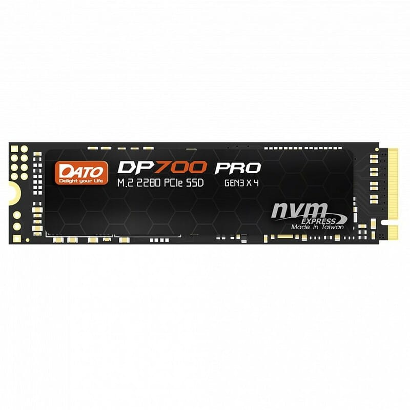 Накопитель SSD  256GB Dato DP700 Pro M.2 2280 PCIe 3.0 x4 NVMe 3D NAND (DP700PSSD-256GB)