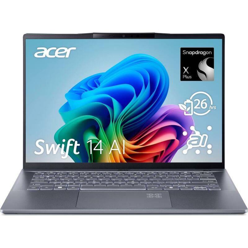 Ноутбук Acer Swift 14 AI SF14-11 (NX.KZXEU.001) Steel Gray