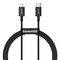 Фото - Кабель Baseus Superior Fast Charging USB-C-Lightning, 2м Black (CATLYS-C01) | click.ua