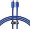 Фото - Кабель Baseus USB Type-C - Lightning (M/M), 1.2 м, Blue (CAJY000203) | click.ua