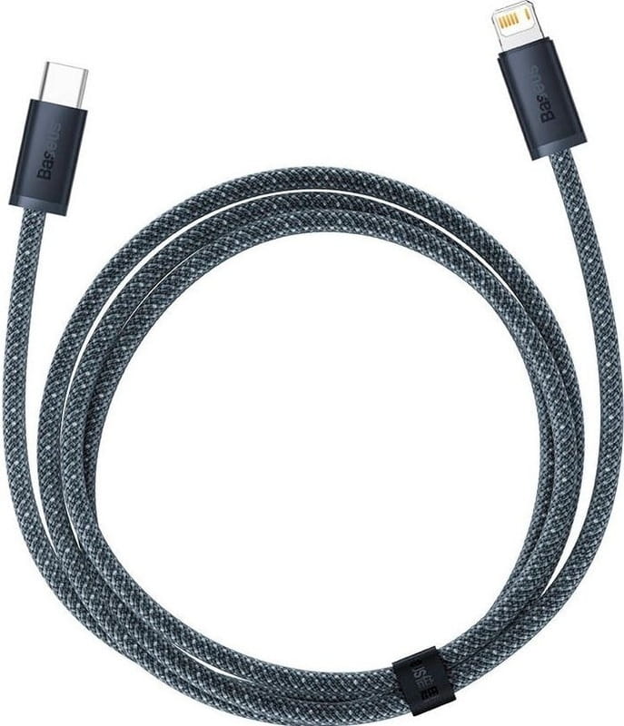 Кабель Baseus USB Type-C - Lightning (M/M), 1 м, Grey (CALD000016)