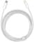 Фото - Кабель Baseus USB Type-C - Lightning (M/M), 2 м, White (CALD000102) | click.ua