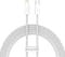 Фото - Кабель Baseus USB Type-C - Lightning (M/M), 2 м, White (CALD000102) | click.ua