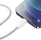 Фото - Кабель Baseus USB Type-C - Lightning (M/M), 2 м, White (CALD000102) | click.ua