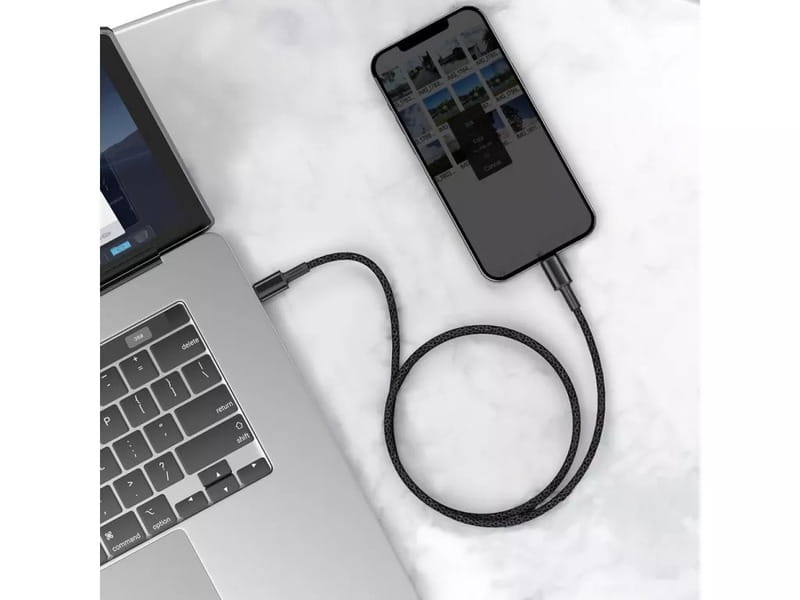 Кабель Baseus USB Type-C - Lightning PD (M/M), 1 м, Black (CATLGD-01)