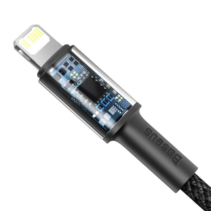 Кабель Baseus USB Type-C - Lightning PD (M/M), 1 м, Black (CATLGD-01)