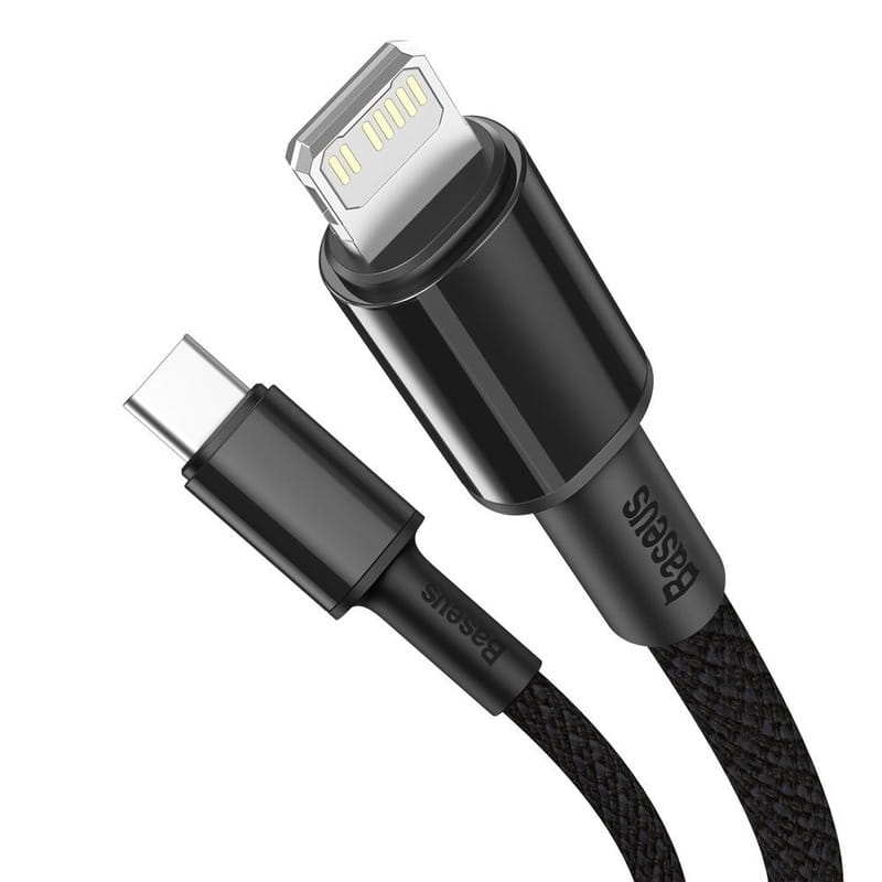 Кабель Baseus USB Type-C - Lightning PD (M/M), 1 м, Black (CATLGD-01)