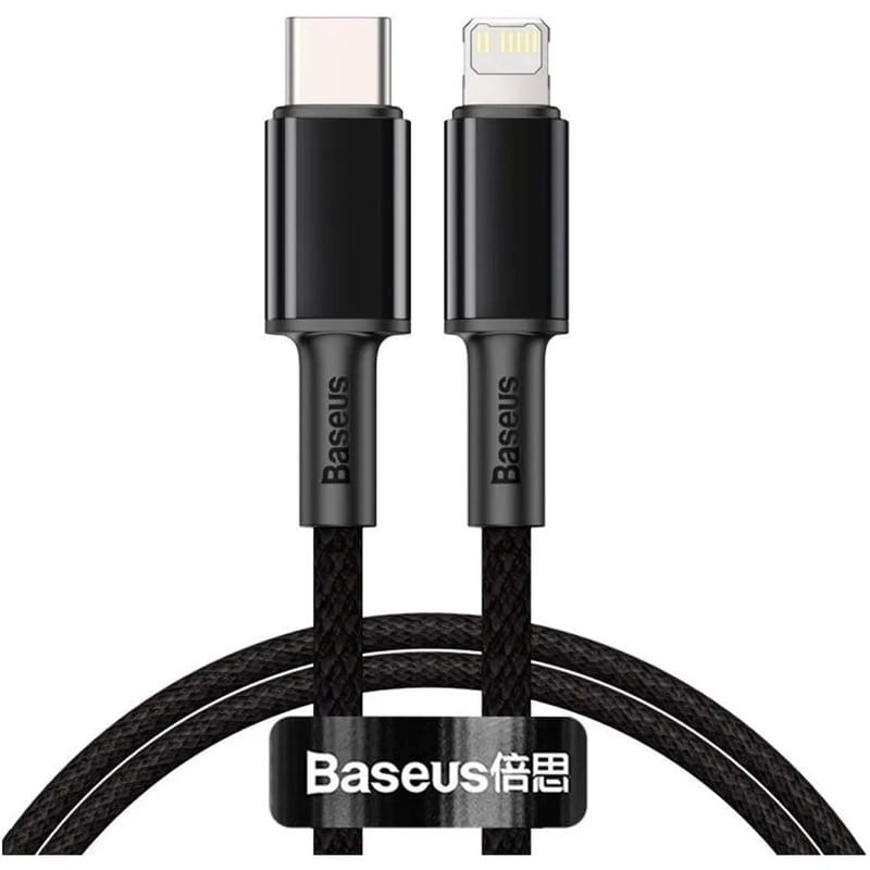 Кабель Baseus USB Type-C - Lightning PD (M/M), 1 м, Black (CATLGD-01)