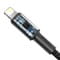 Фото - Кабель Baseus USB Type-C - Lightning PD (M/M), 1 м, Black (CATLGD-01) | click.ua