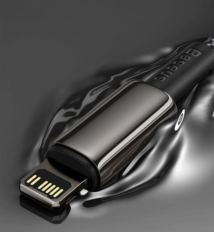 Кабель Baseus USB Type-C - Lightning PD (M/M), 2 м, Black (CATLWJ-A01)