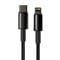Фото - Кабель Baseus USB Type-C - Lightning PD (M/M), 2 м, Black (CATLWJ-A01) | click.ua