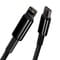 Фото - Кабель Baseus USB Type-C - Lightning PD (M/M), 2 м, Black (CATLWJ-A01) | click.ua