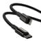 Фото - Кабель Baseus USB Type-C - Lightning PD (M/M), 2 м, Black (CATLWJ-A01) | click.ua