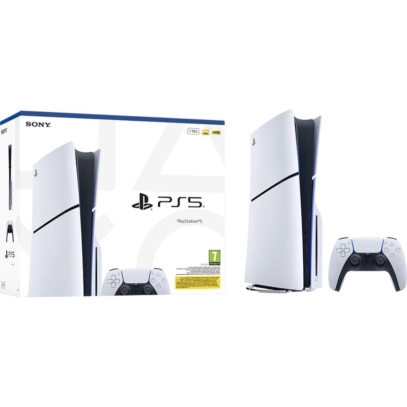 Игровая приставка Sony PlayStation 5 Slim Ultra HD Blu-ray (1000040594)