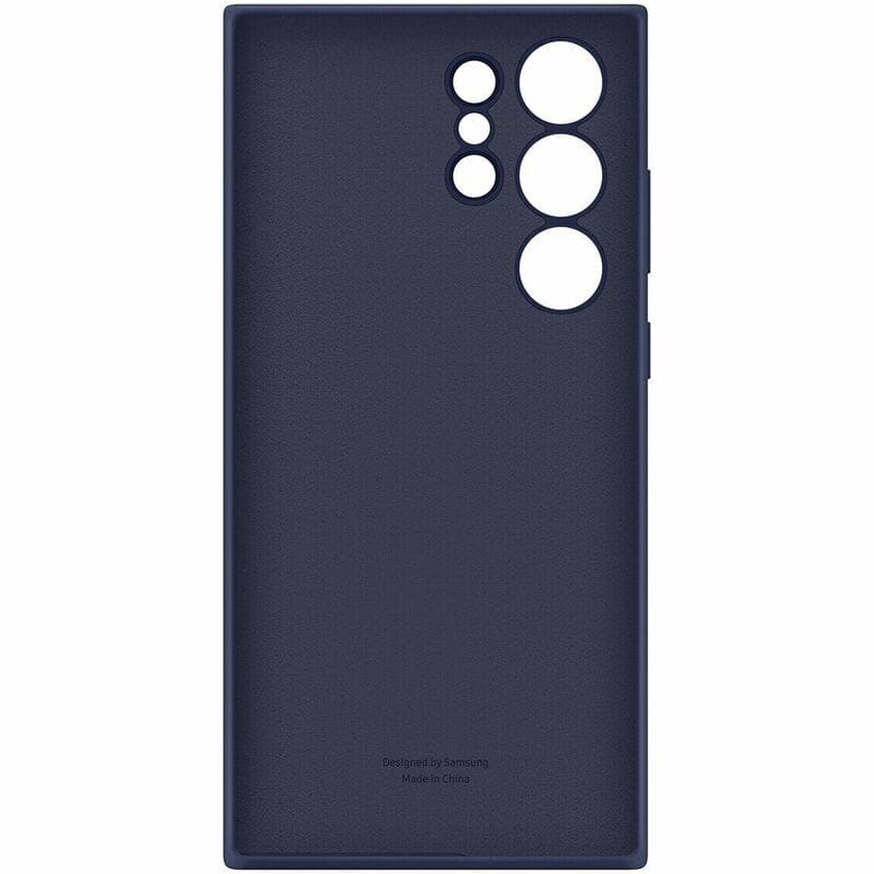 Чехол-накладка Samsung Silicone Cover для Samsung Galaxy S23 Ultra SM-S918 Navy (EF-PS918TNEGRU)