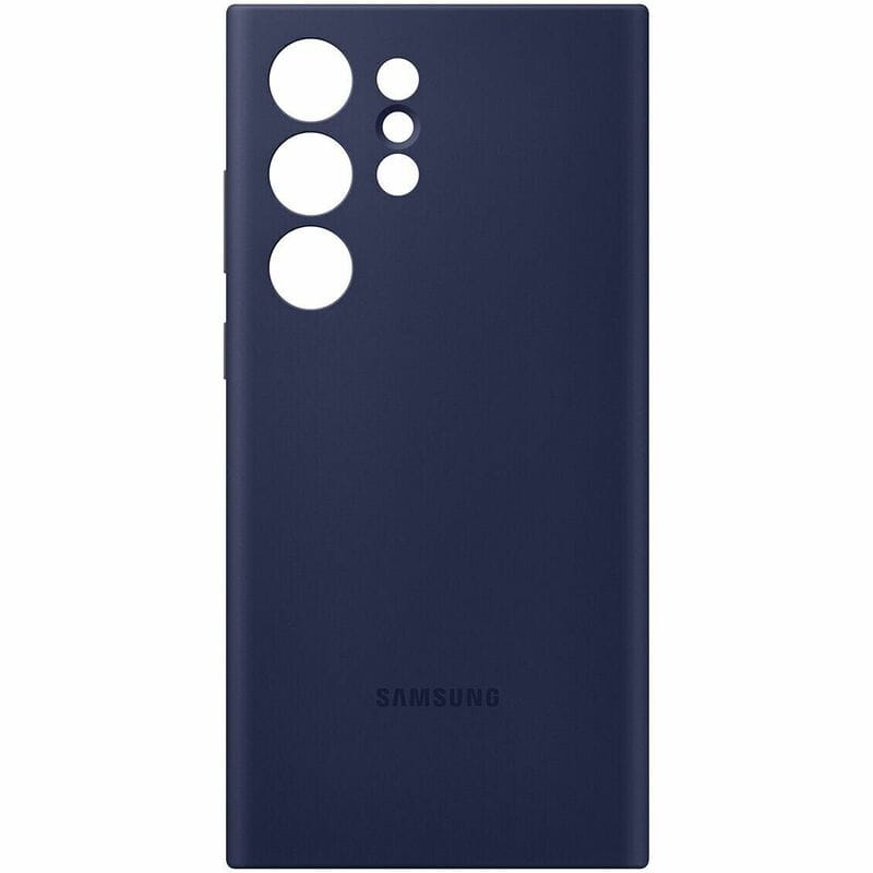 Чехол-накладка Samsung Silicone Cover для Samsung Galaxy S23 Ultra SM-S918 Navy (EF-PS918TNEGRU)