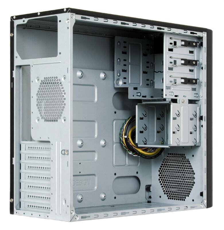 Корпус CHIEFTEC iArena CQ-01B-U3, без БЖ, 2xUSB3.0, чорний