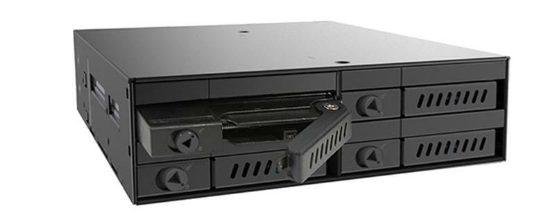 Внутренний карман SATA для 6хHDD 2,5" Chieftec CMR-625 Black
