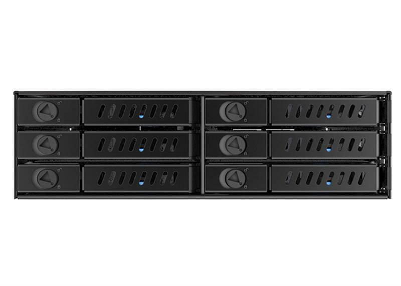 Внутренний карман SATA для 6хHDD 2,5" Chieftec CMR-625 Black