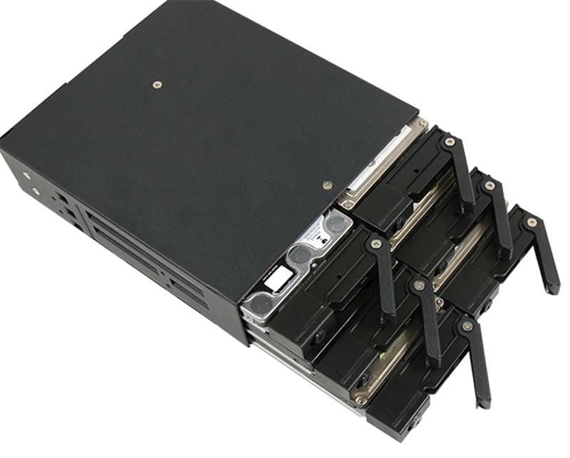Внутренний карман SATA для 6хHDD 2,5" Chieftec CMR-625 Black