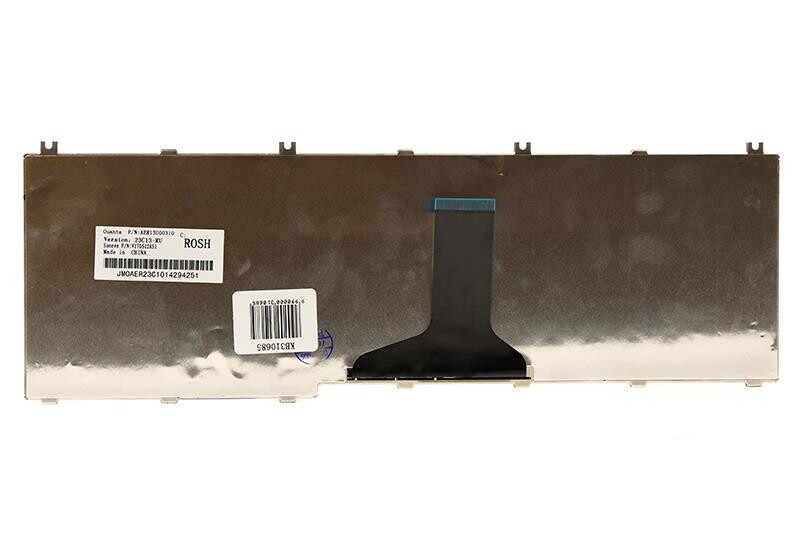 Клавиатура PowerPlant для ноутбука Toshiba Satellite C650, L650 черный, черный фрейм (KB310685)
