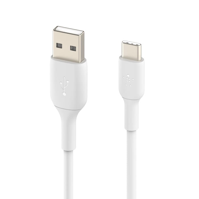 Кабель Belkin USB - USB Type-C (M/M), 1 м, White (CAB001BT1MWH)