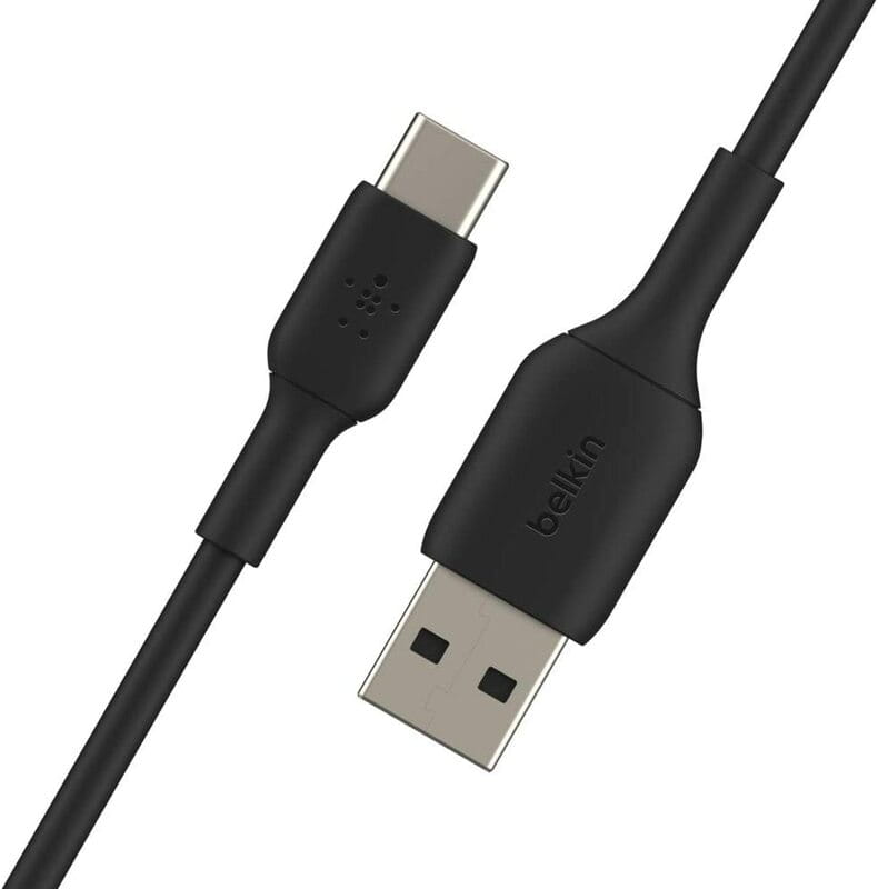 Кабель Belkin USB - USB Type-C (M/M), 1 м, Black (CAB001BT1MBK)