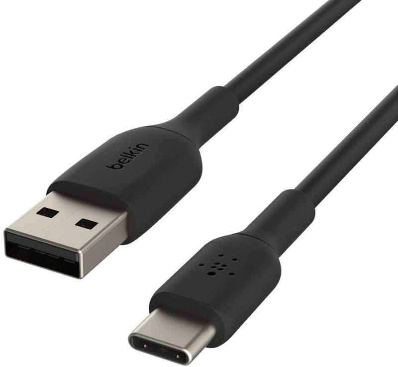 Кабель Belkin USB - USB Type-C (M/M), 1 м, Black (CAB001BT1MBK)