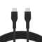Фото - Кабель Belkin USB Type-C - USB Type-C (M/M), 2 м, Black (CAB009BT2MBK) | click.ua