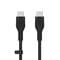Фото - Кабель Belkin USB Type-C - USB Type-C (M/M), 2 м, Black (CAB009BT2MBK) | click.ua
