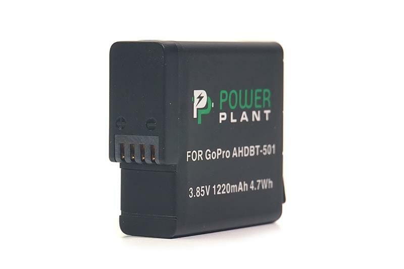 Акумулятор PowerPlant для GoPro AHDBT-501 1220mAh (CB970124)