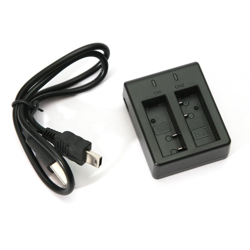 Сетевое зарядное устройство PowerPlant Dual SJCAM SJ4000 для двух аккумуляторов (DV00DV3408)