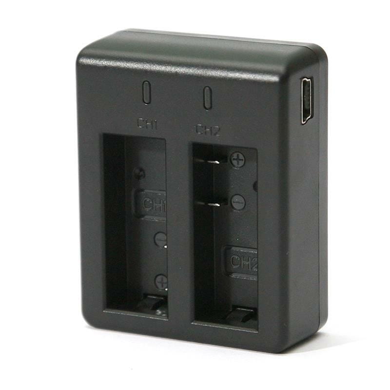 Мережевий зарядний пристрій PowerPlant Dual SJCAM SJ4000 для двох акумуляторів (DV00DV3408)