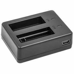 Мережевий зарядний пристрій PowerPlant SJCAM SJ7B для двох акумуляторів (CH980147)