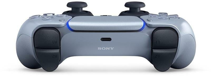 Геймпад бездротовий Sony PlayStation 5 DualSense Sterling Silver (1000040186)