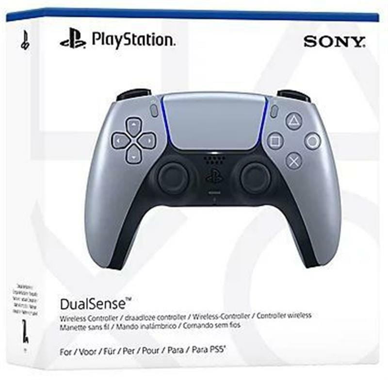 Геймпад беспроводной Sony PlayStation 5 DualSense Sterling Silver (1000040186)