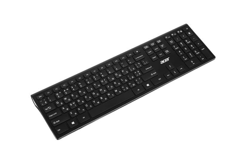 Комплект (клавиатура, мышь) беспроводной Acer OKR030 Black (ZL.KBDEE.00Z)